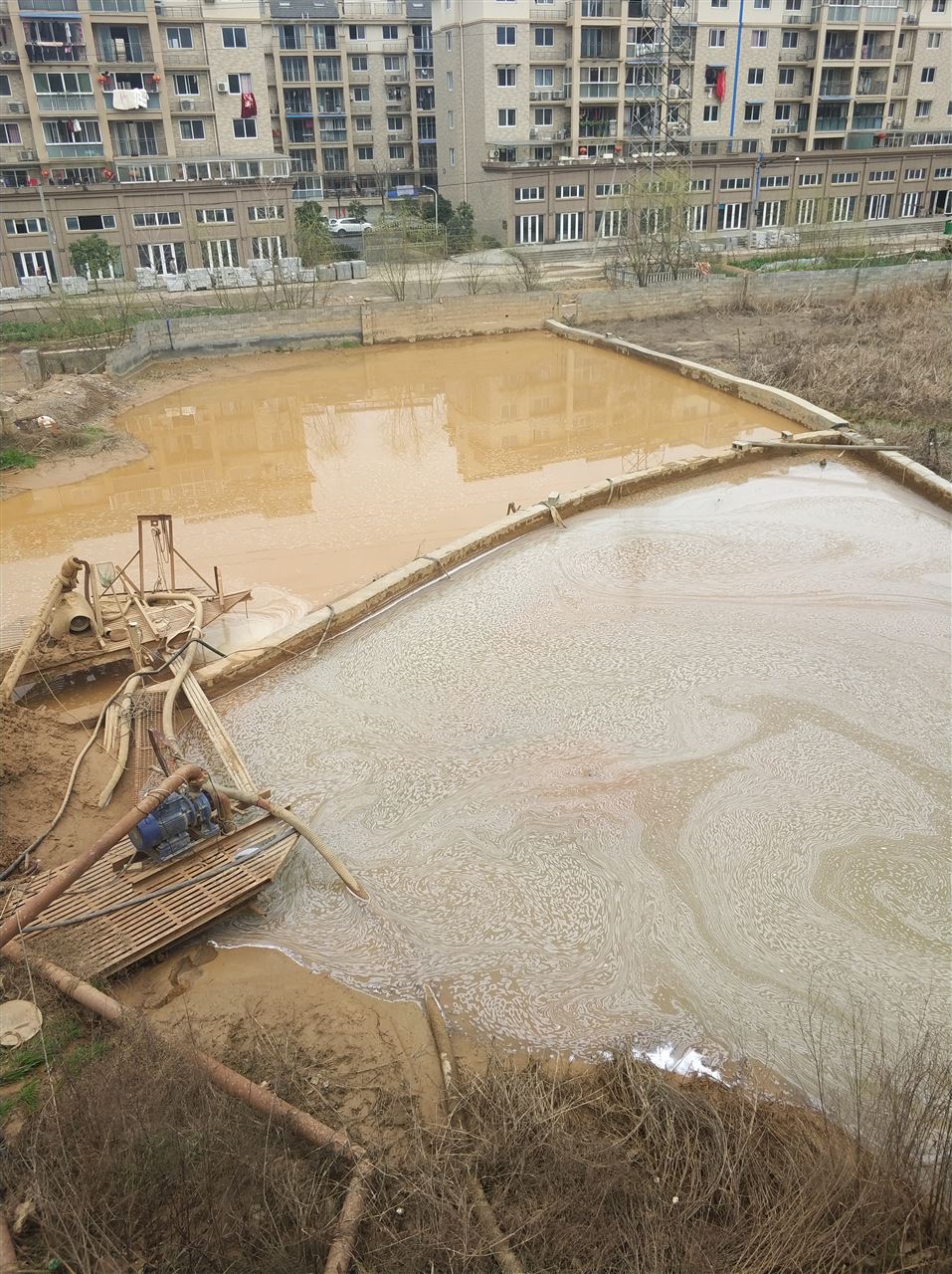 双河沉淀池淤泥清理-厂区废水池淤泥清淤