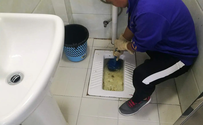 双河疏通蹲坑